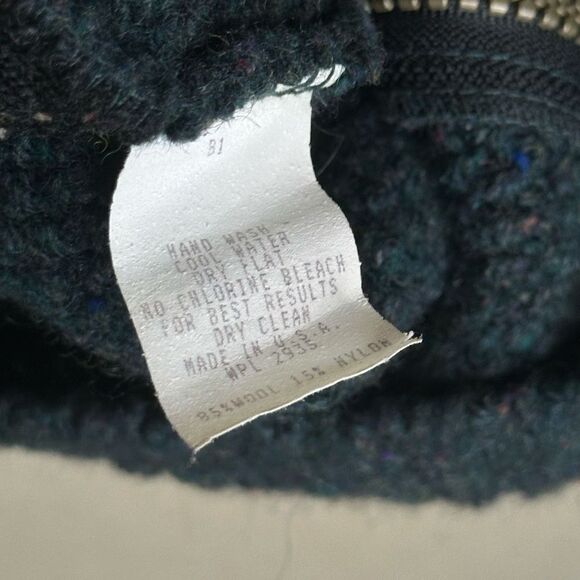 VTG Green REI Wool Blend Sweater Vest USA Made - Picture 4 of 5